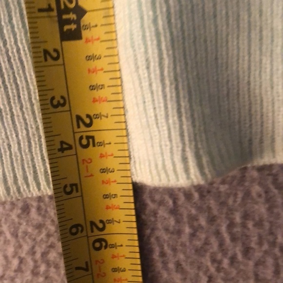 Jones New York Mary Jane Mint Green 3/4 Sleeve button up  Cardigan - Picture 12 of 12